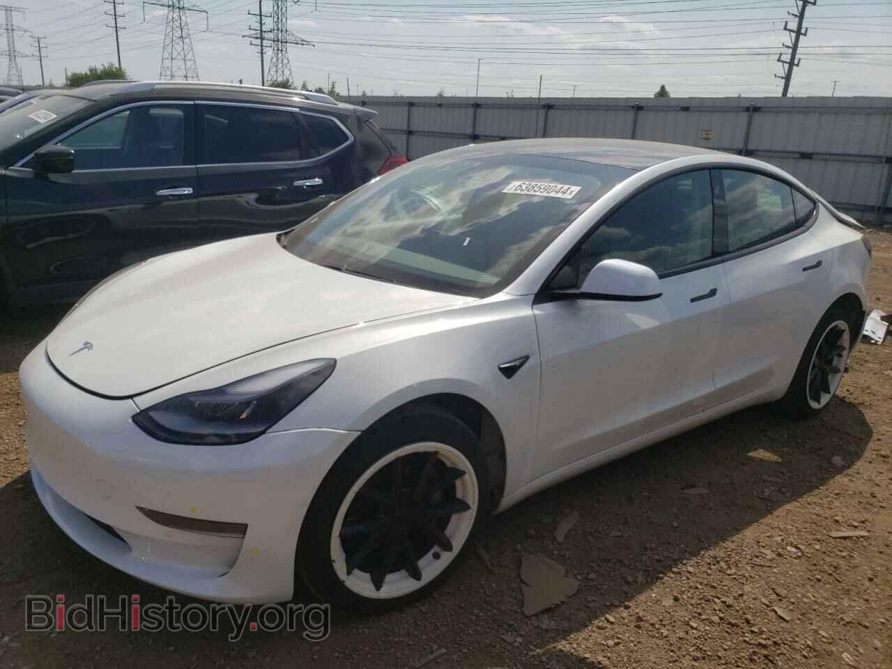 Photo 5YJ3E1EA2MF085338 - TESLA MODEL 3 2021