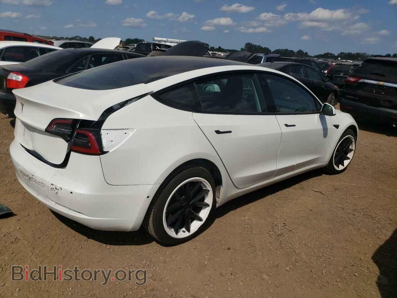 2021 TESLA MODEL 3 - VIN: 5YJ3E1EA2MF085338 - Фото 3