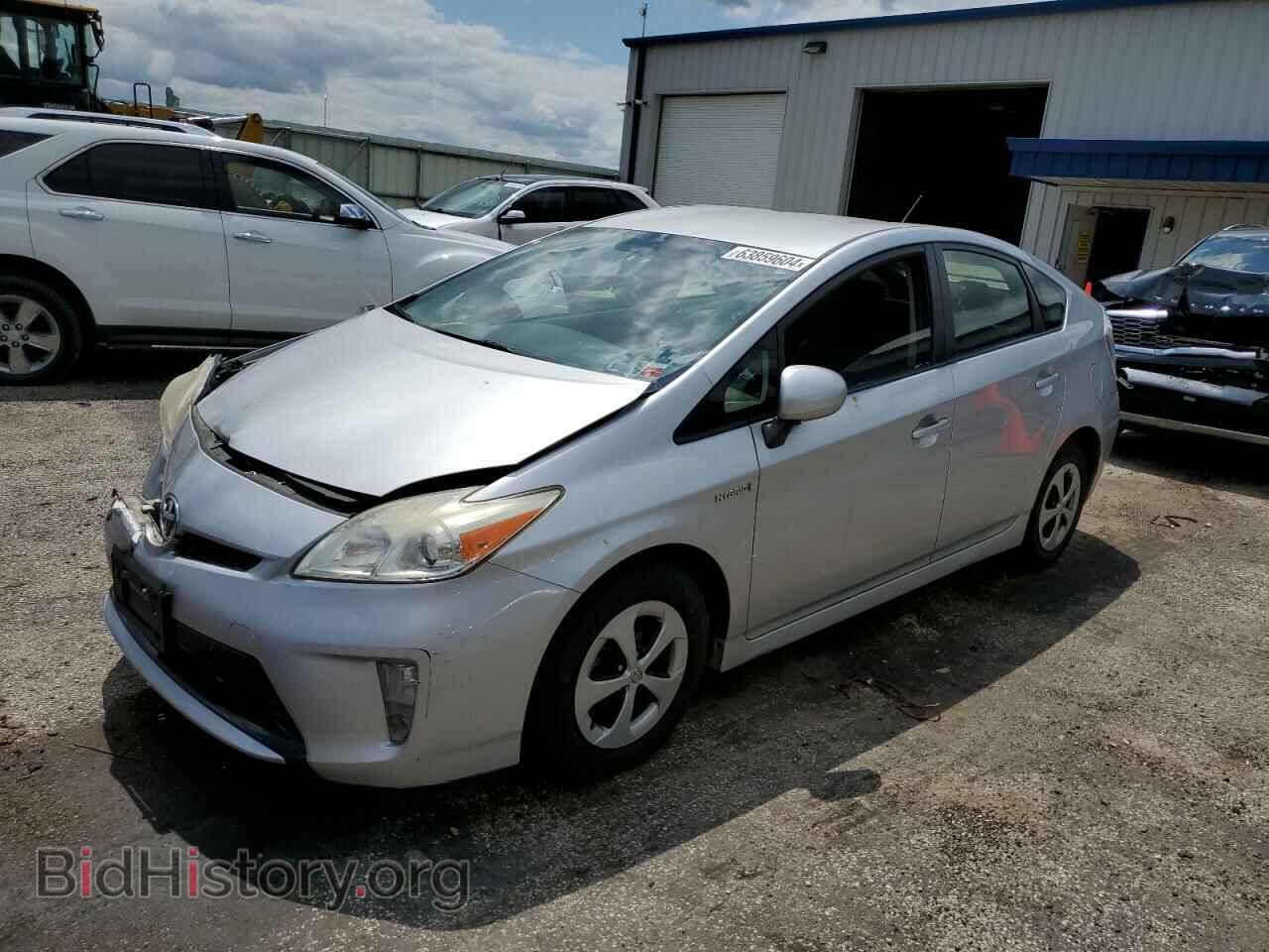 Фотография JTDKN3DU2C0334480 - TOYOTA PRIUS 2012