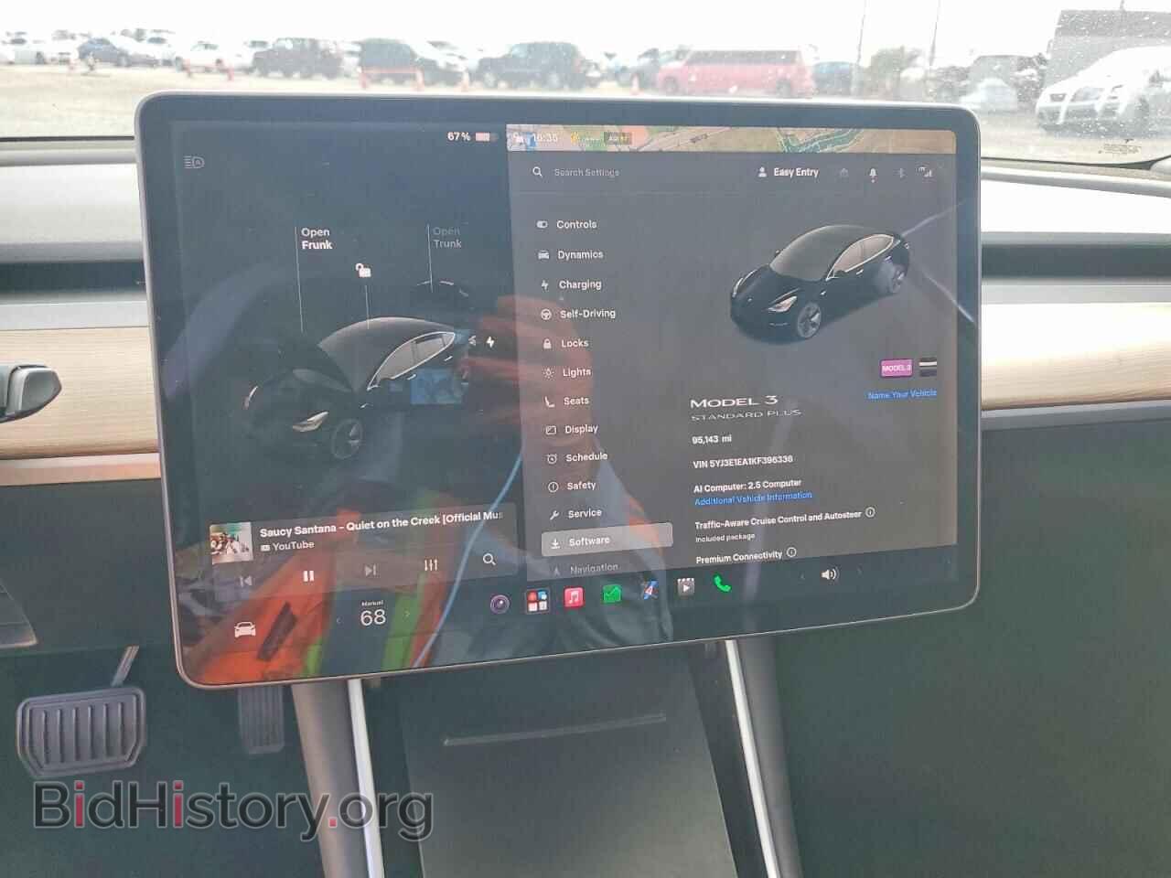 2019 TESLA MODEL 3 - VIN: 5YJ3E1EA1KF396336 - Фото 9