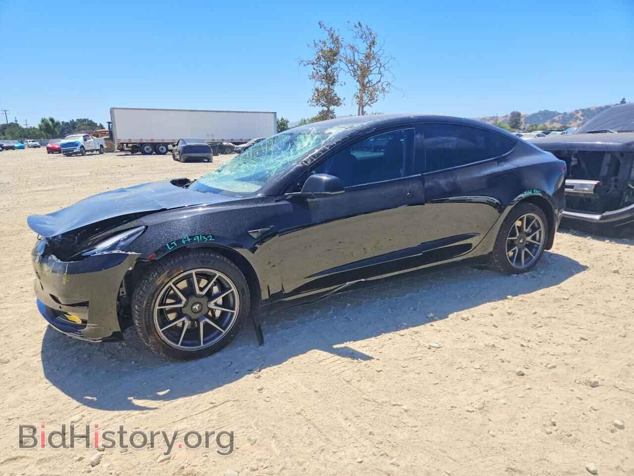 Photo 5YJ3E1EA0NF313922 - TESLA MODEL 3 2022