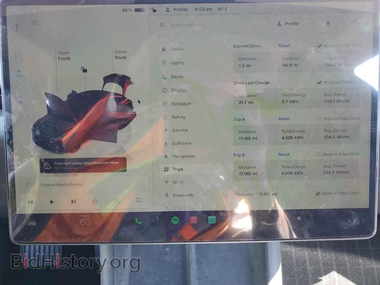 2024 TESLA MODEL 3 - VIN: 5YJ3E1EA6RF871649 - Фото 9