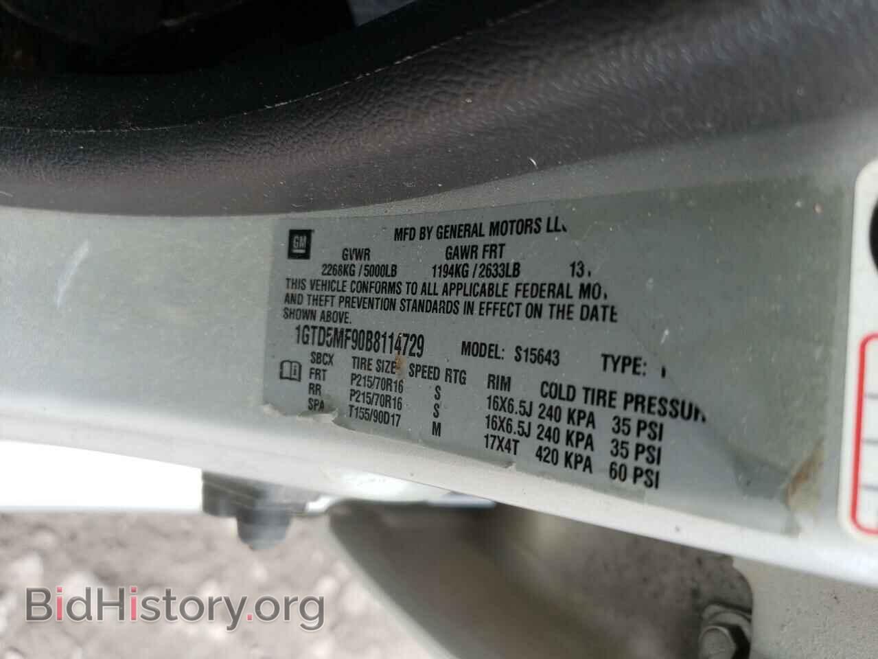 2011 GMC CANYON - VIN: 1GTD5MF90B8114729 - Фото 10