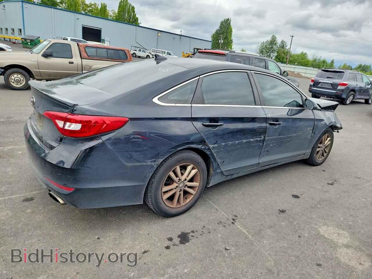 2017 HYUNDAI SONATA - VIN: 5NPE24AF1HH488187 - Фото 3