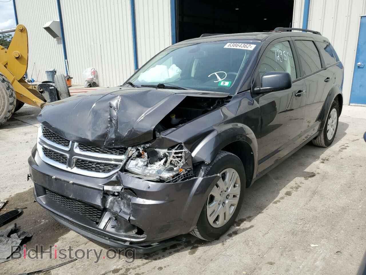 2019 DODGE JOURNEY - VIN: 3C4PDCAB5KT861121 - Фото 2