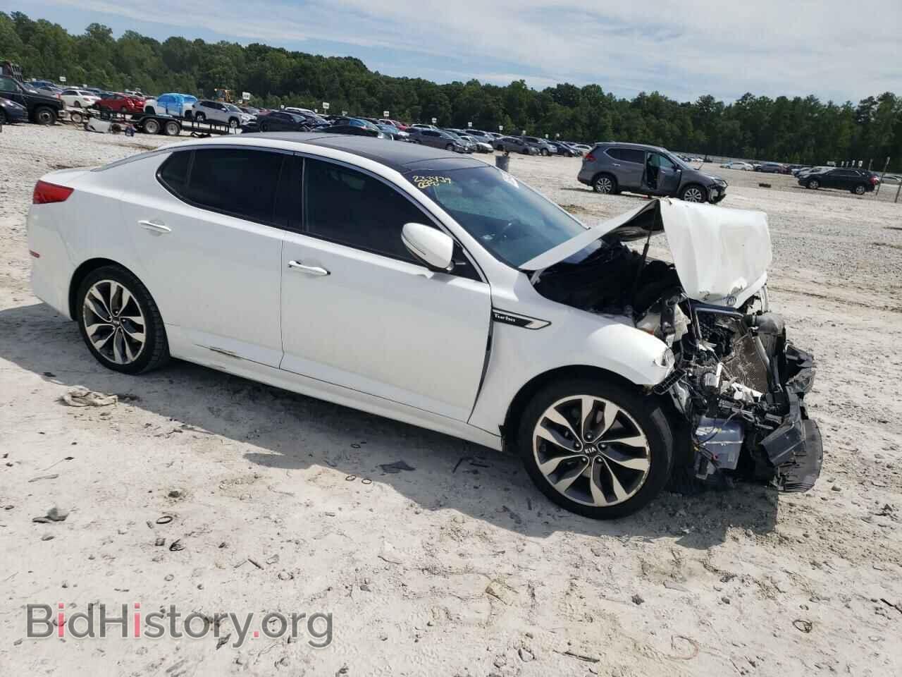 2015 KIA OPTIMA - VIN: 5XXGR4A65FG495091 - Фото 4