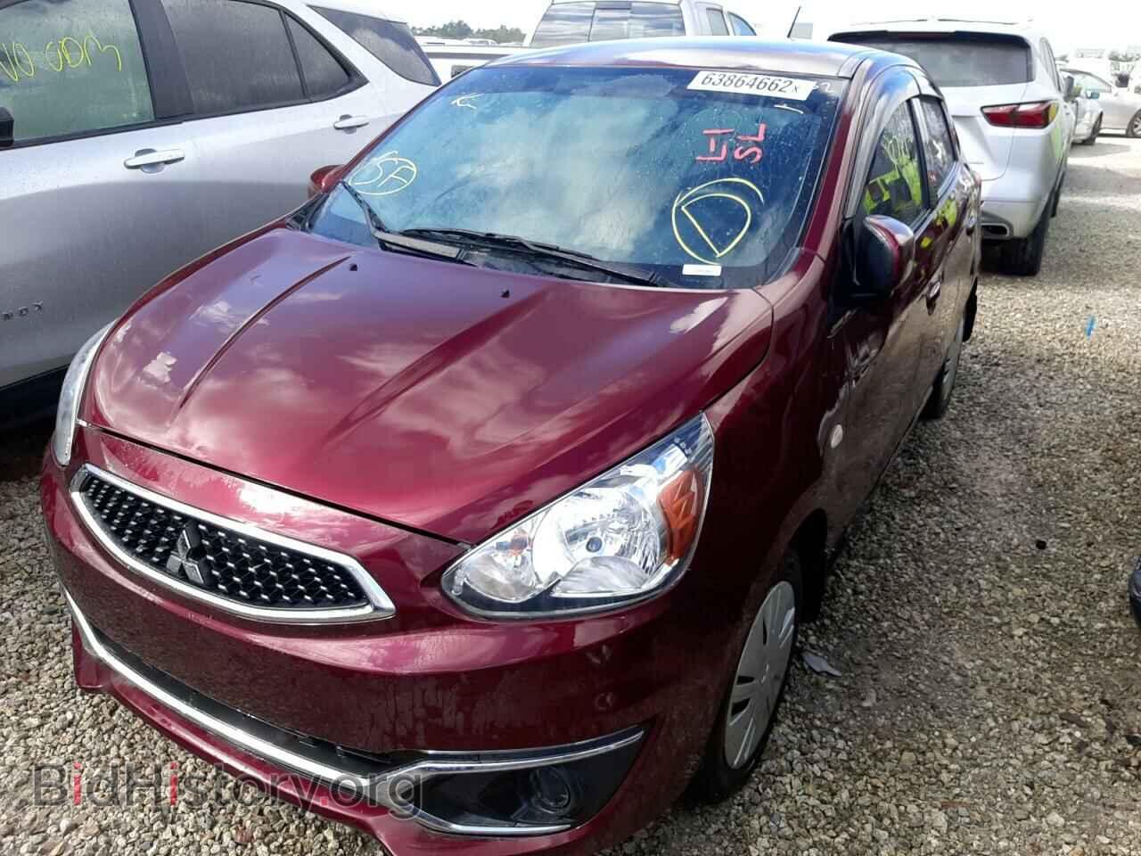 2019 MITSUBISHI MIRAGE - VIN: ML32A3HJ1KH016090 - Фото 2