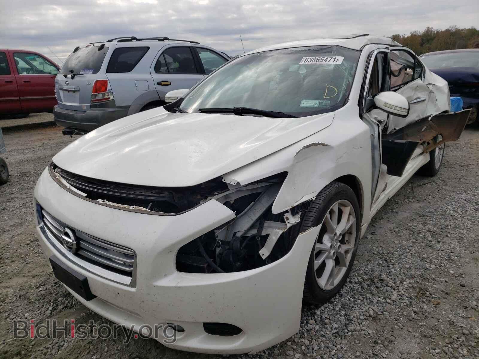 2014 NISSAN MAXIMA - VIN: 1N4AA5APXEC458151 - Фото 2
