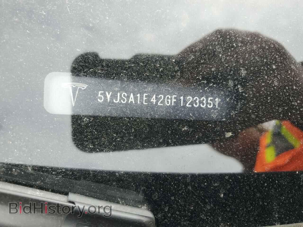 2016 TESLA MODEL S - VIN: 5YJSA1E42GF123351 - Фото 12