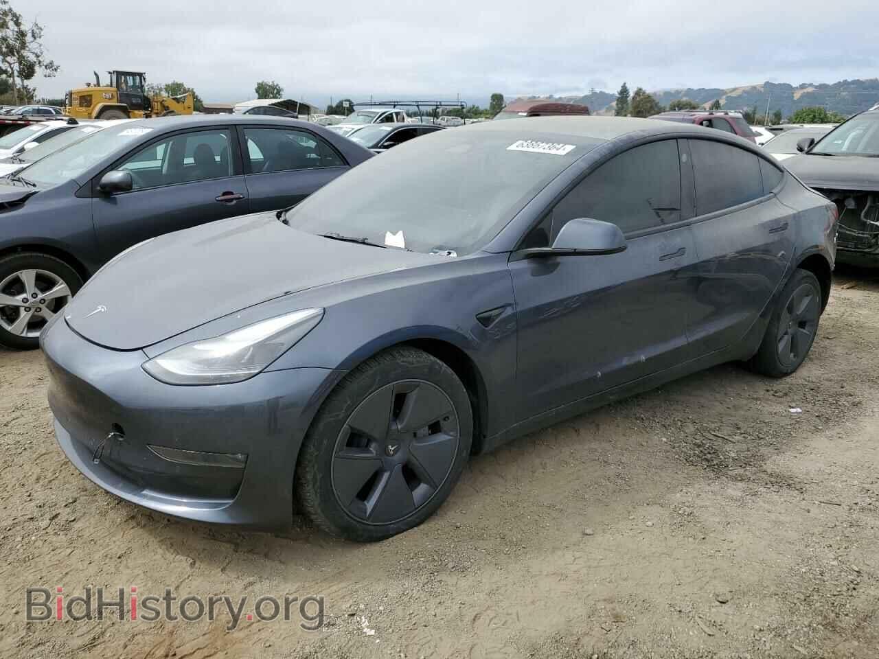 Фотография 5YJ3E1EB9NF298863 - TESLA MODEL 3 2022