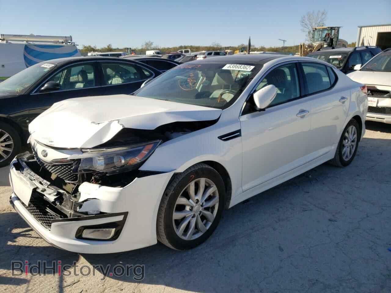 2015 KIA OPTIMA - VIN: 5XXGN4A75FG430603 - Фото 2