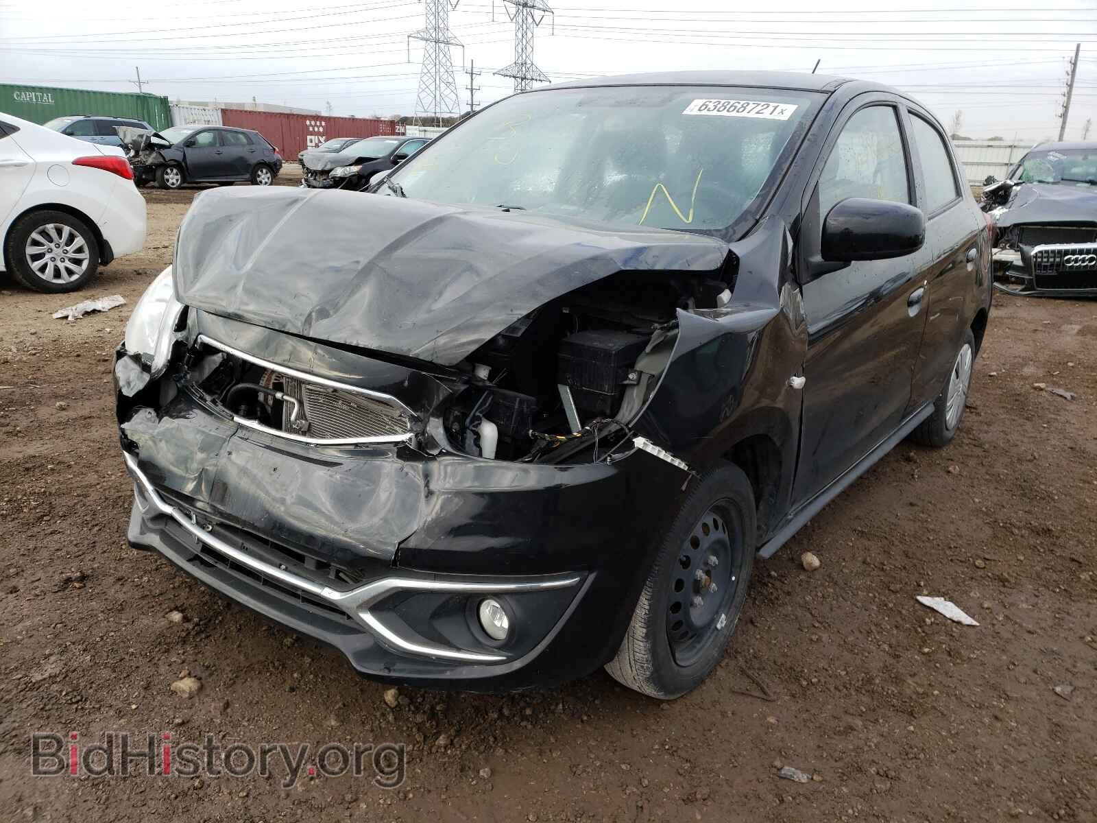 2019 MITSUBISHI MIRAGE - VIN: ML32A3HJ4KH007934 - Фото 2