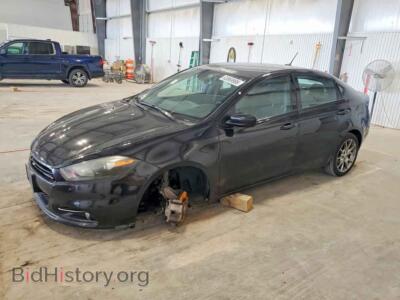 2015 Dodge DART SXT, черный — VIN 1C3CDFBB4FD237518, Copart