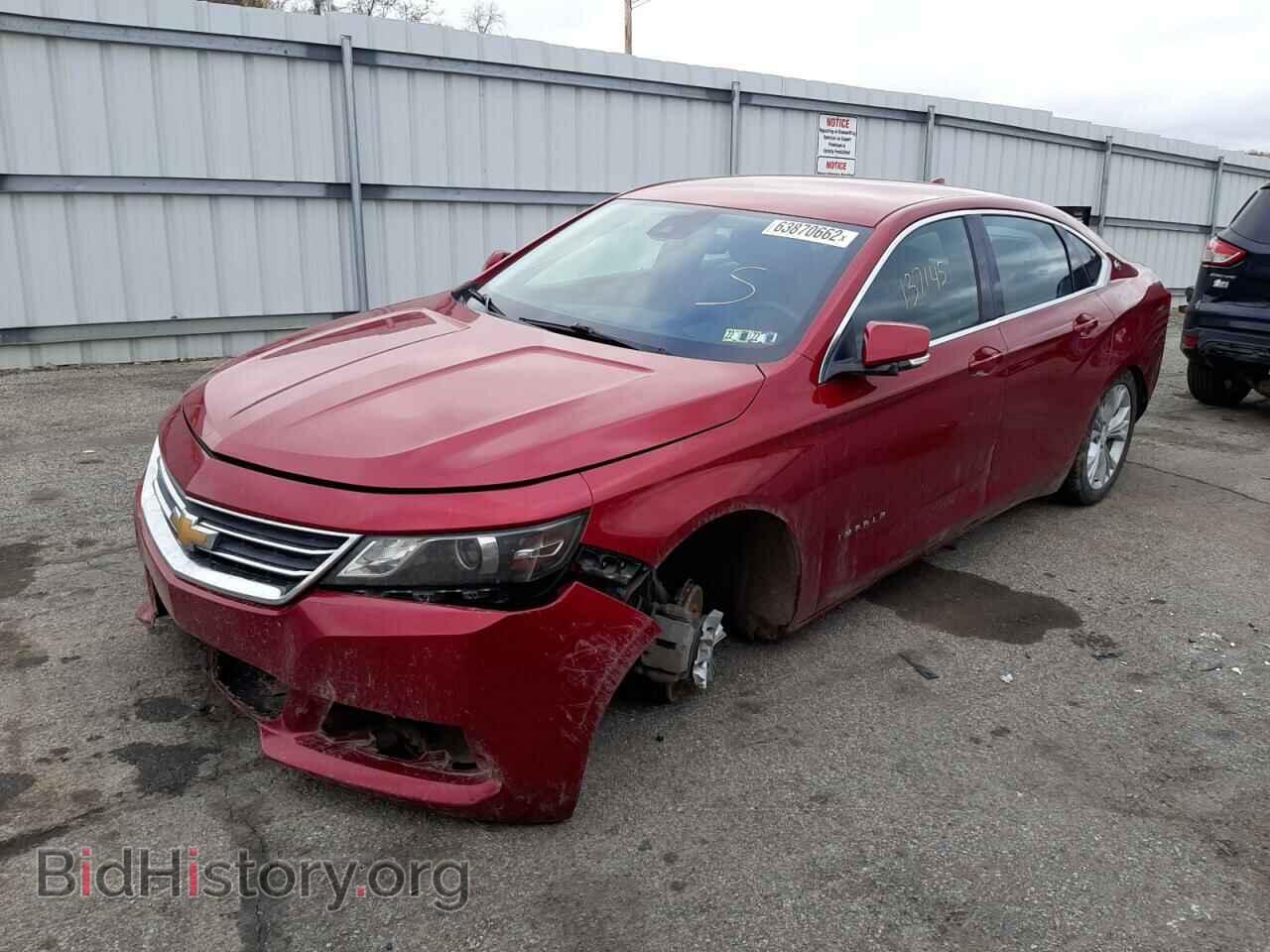 2014 CHEVROLET IMPALA - VIN: 2G1125S31E9104327 - Фото 2