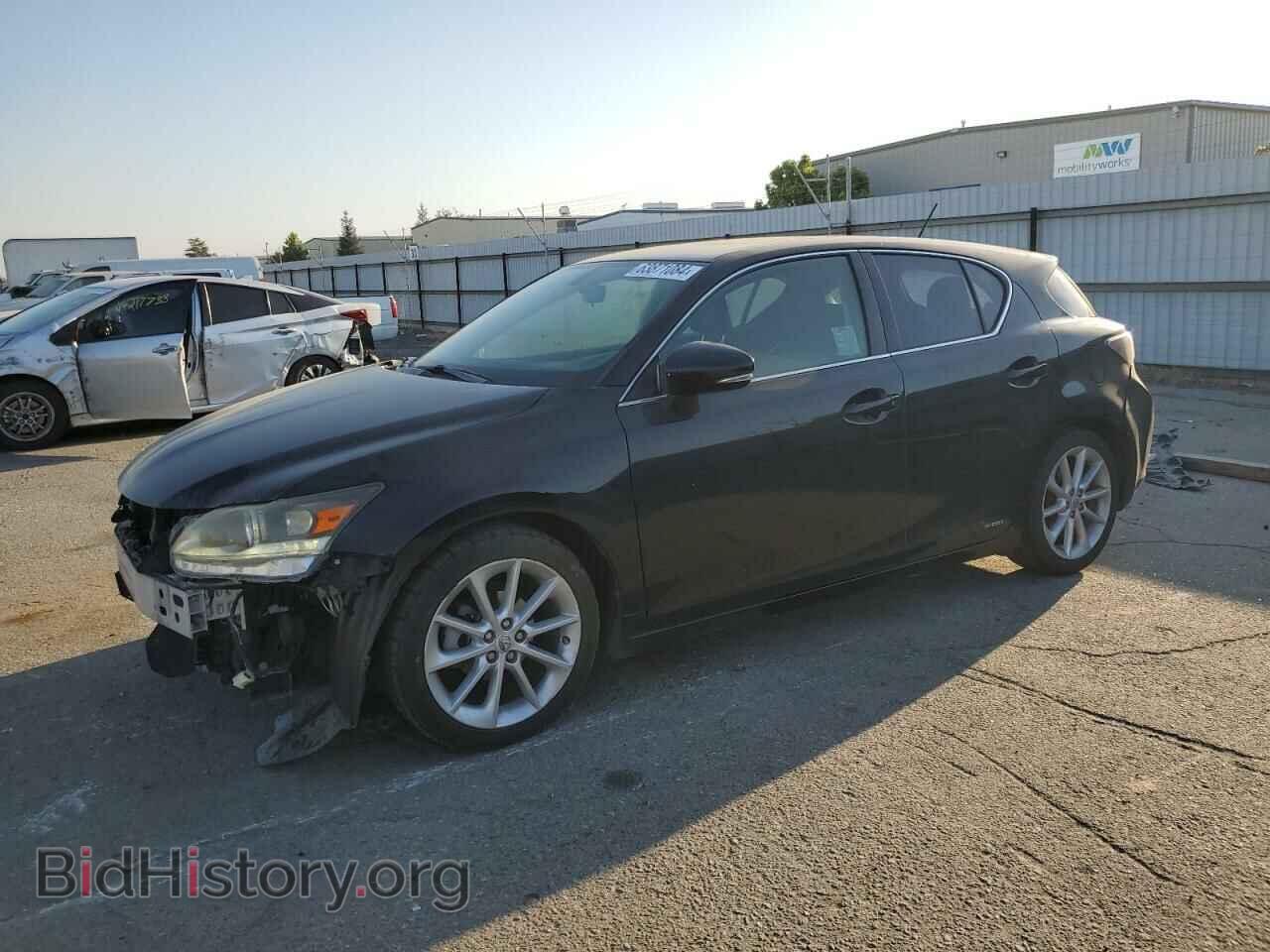 Photo JTHKD5BH2C2070538 - LEXUS CT 200 2012