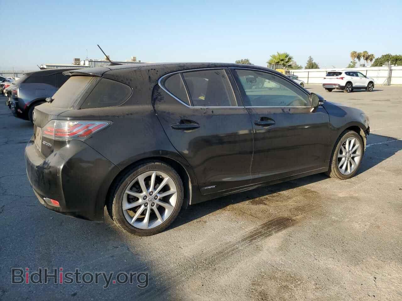 2012 LEXUS CT 200 - VIN: JTHKD5BH2C2070538 - Фото 3