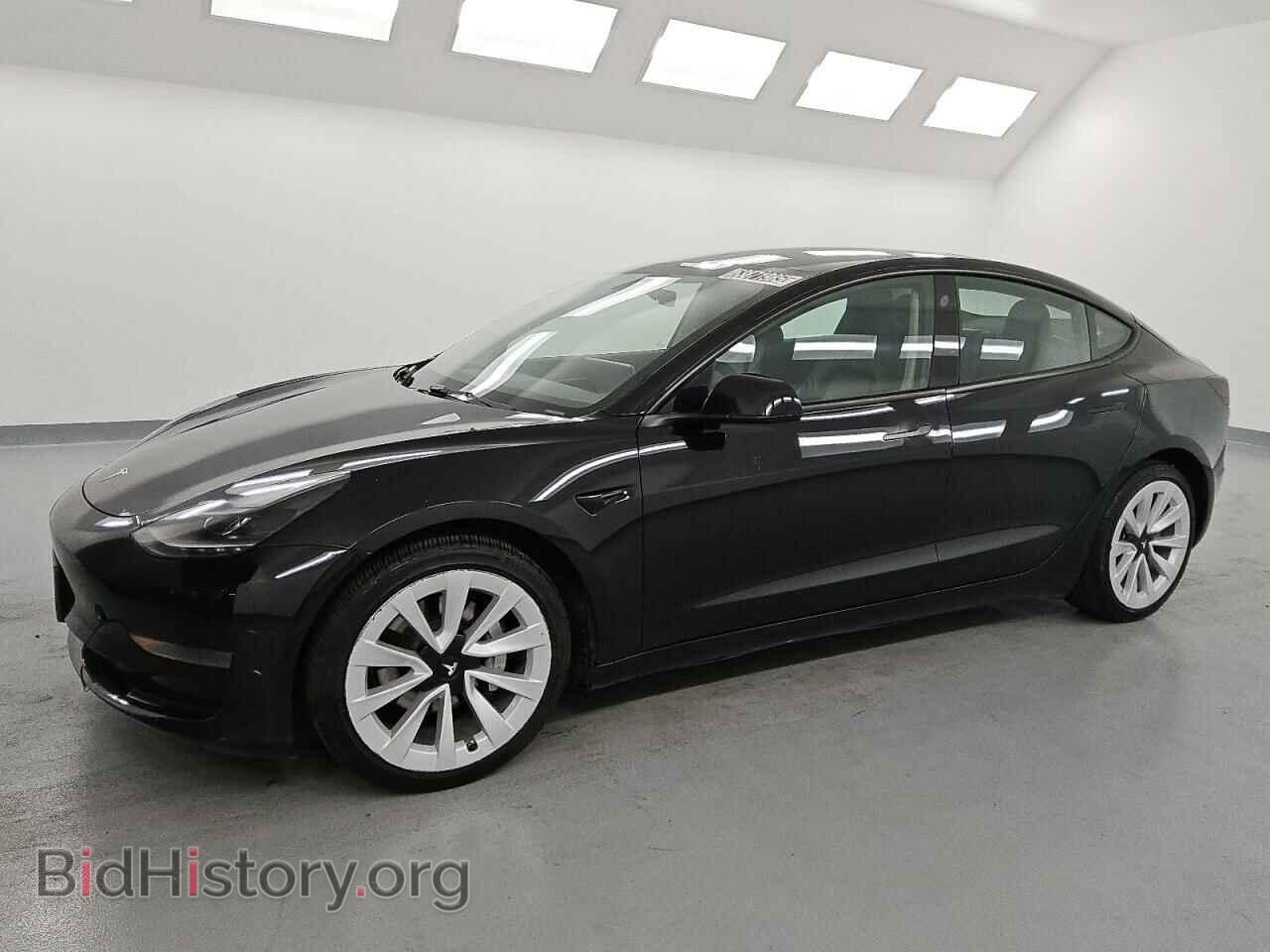 Фотография 5YJ3E1EA0NF372033 - TESLA MODEL 3 2022