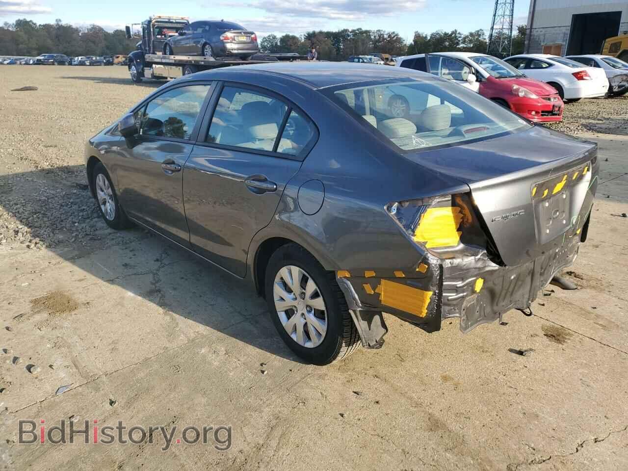 2012 HONDA CIVIC - VIN: 19XFB2F5XCE330680 - Фото 3
