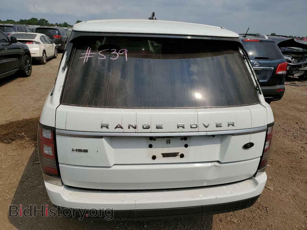 2016 LAND ROVER RANGEROVER - VIN: SALGS2PF5GA319745 - Фото 6