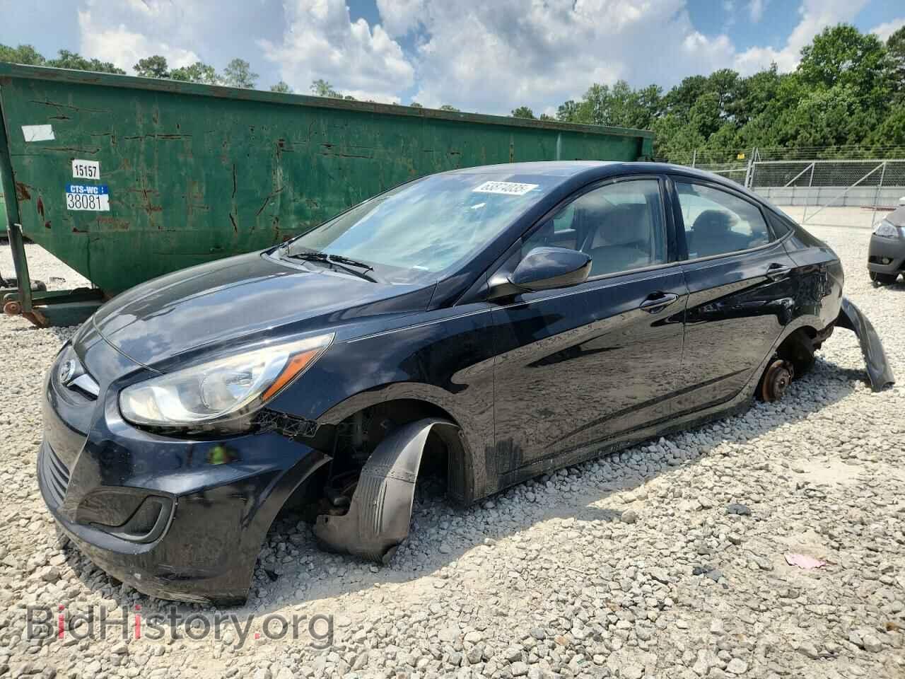 Фотография KMHCU4AEXDU422838 - HYUNDAI ACCENT 2013
