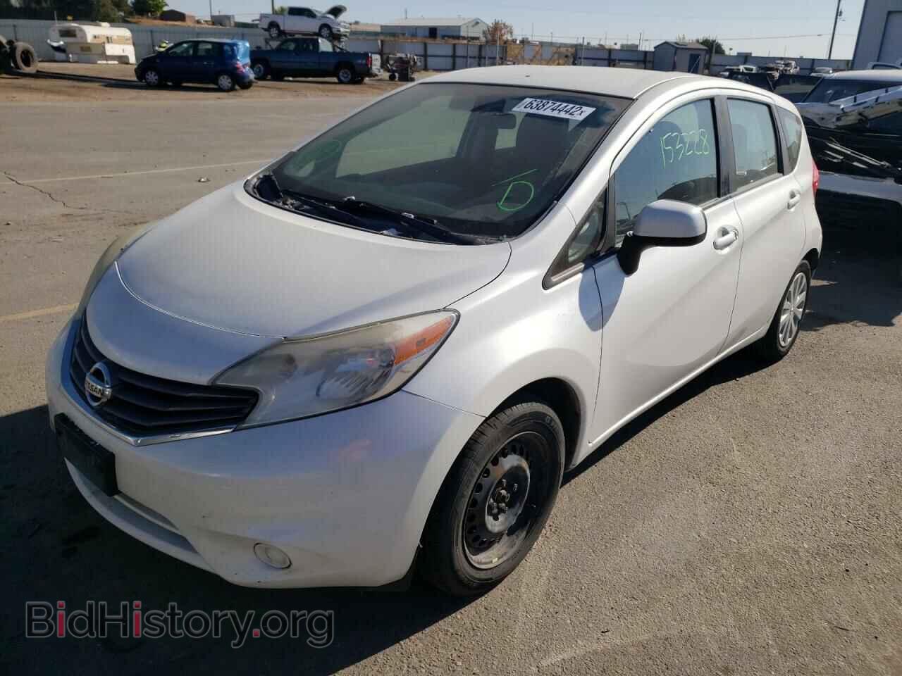 2014 NISSAN VERSA - VIN: 3N1CE2CPXEL384272 - Фото 2