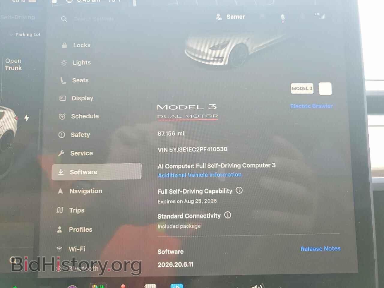 2023 TESLA MODEL 3 - VIN: 5YJ3E1EC2PF410530 - Фото 9