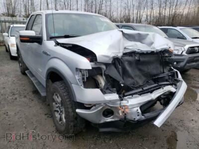 2014 Ford F-150 F150 Super, silver — VIN 1FTFX1ET7EFA70727, Copart