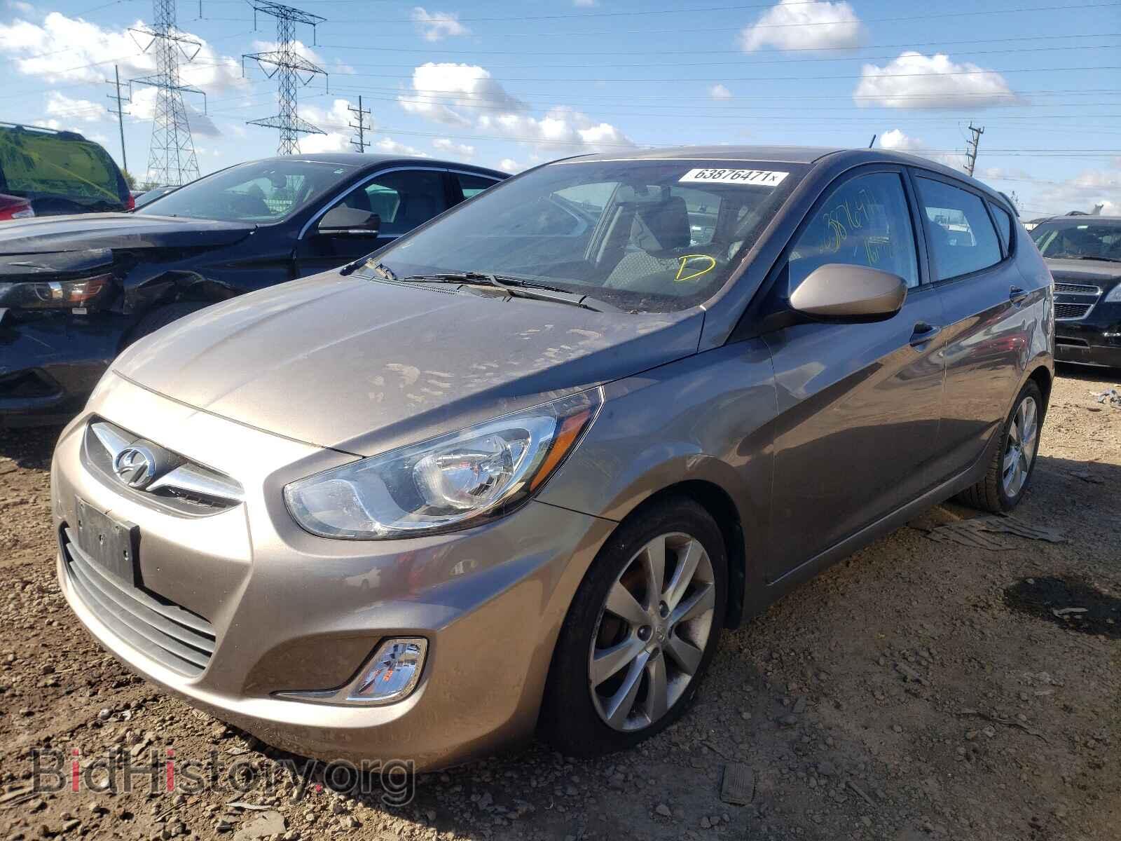 2012 HYUNDAI ACCENT - VIN: KMHCU5AE5CU006233 - Фото 2