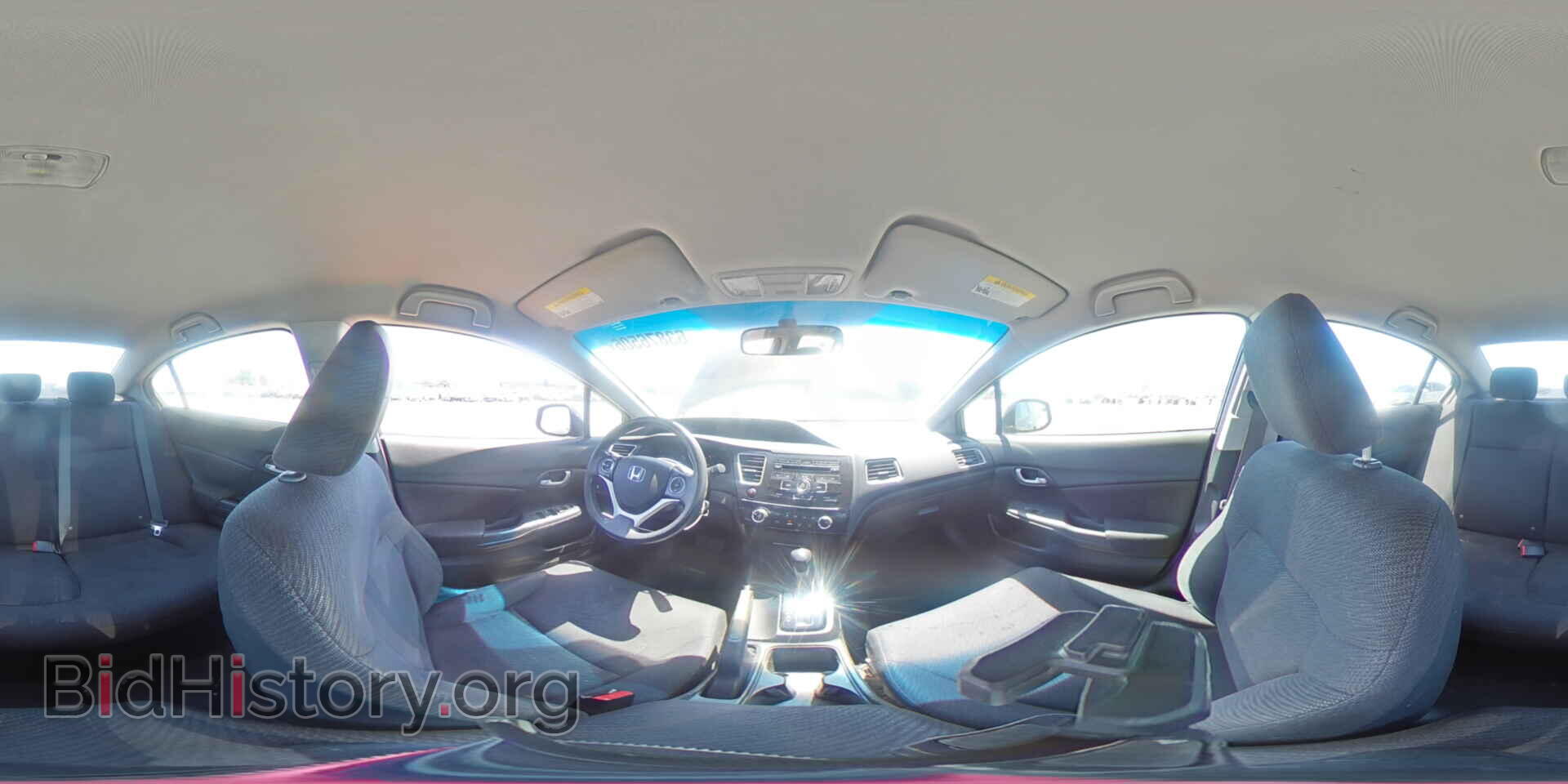 2013 HONDA CIVIC - VIN: 19XFB2F55DE228446 - Фото 14