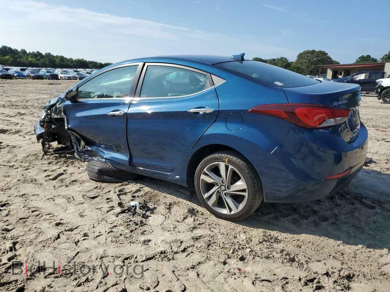 2014 HYUNDAI ELANTRA - VIN: KMHDH4AE1EU032883 - Фото 2