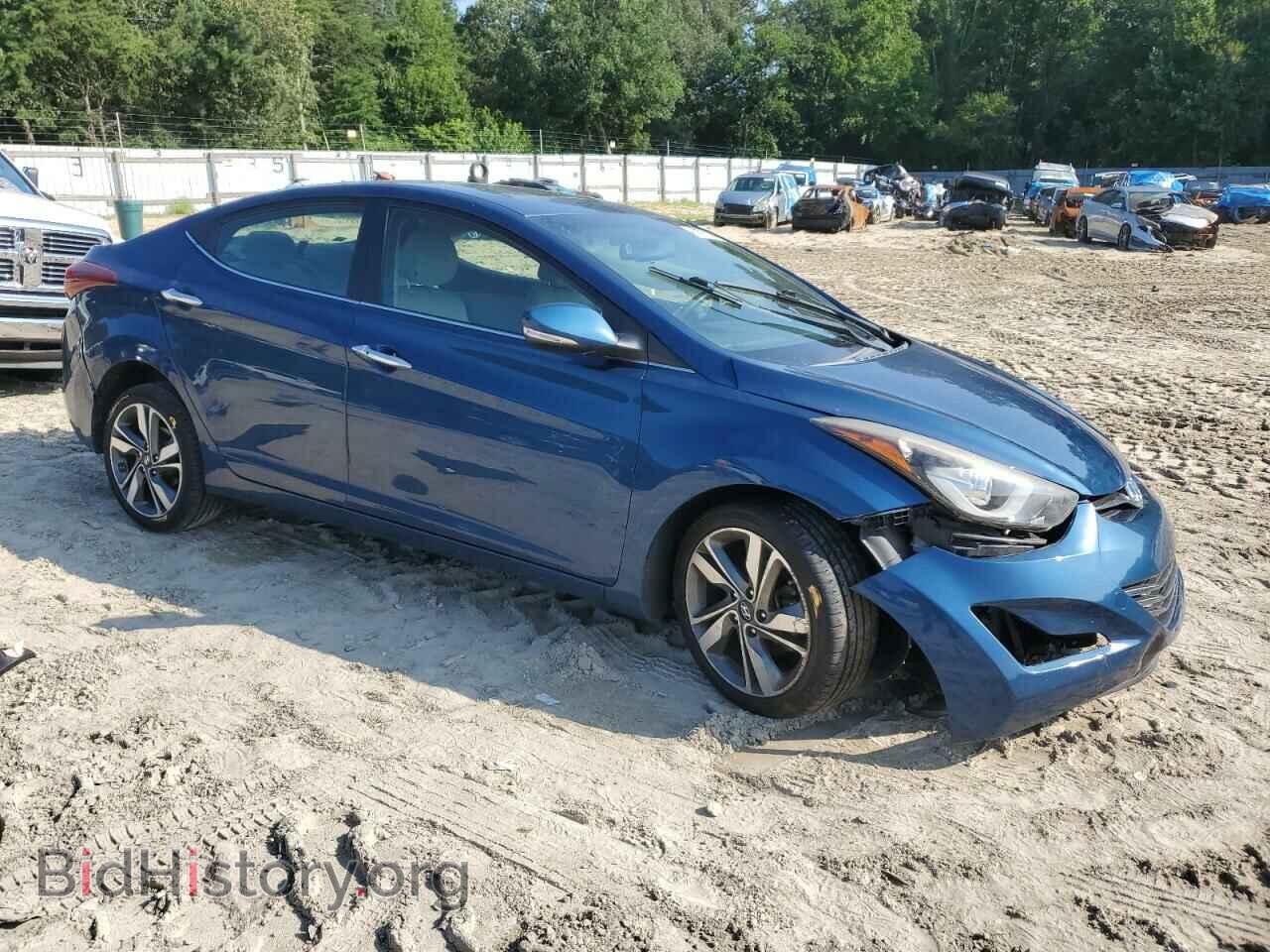 2014 HYUNDAI ELANTRA - VIN: KMHDH4AE1EU032883 - Фото 4