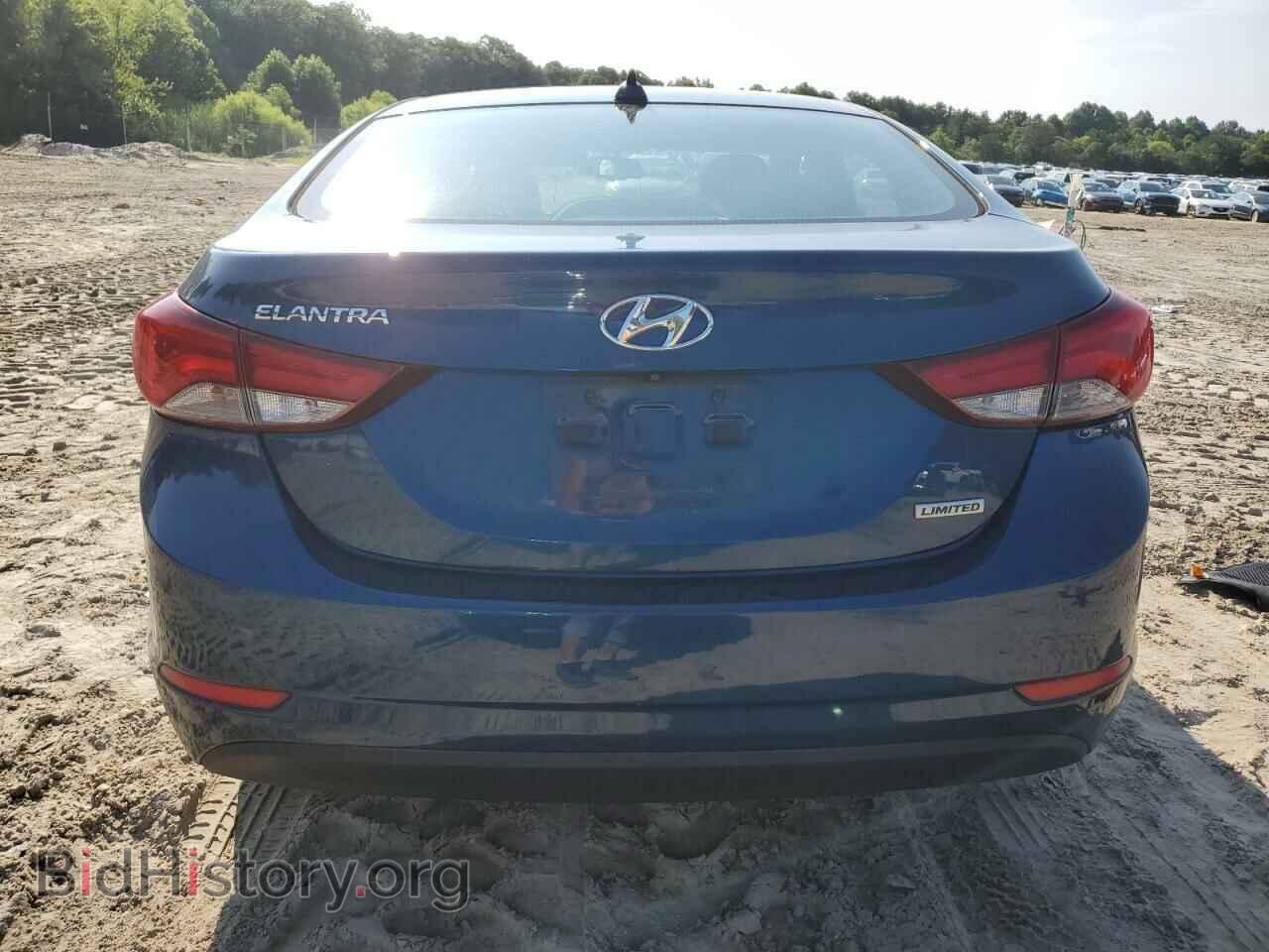 2014 HYUNDAI ELANTRA - VIN: KMHDH4AE1EU032883 - Фото 6