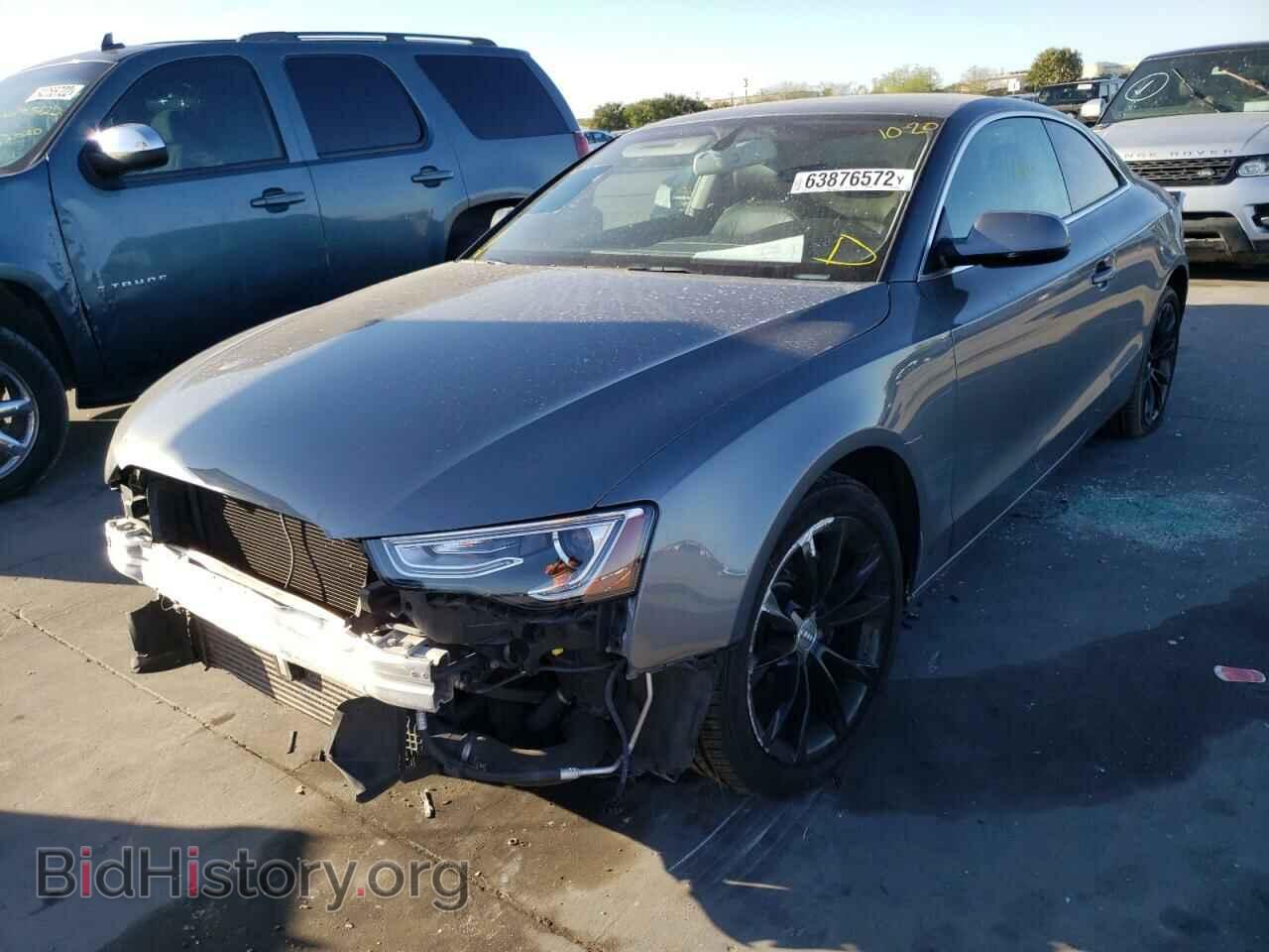 2014 AUDI A5 - VIN: WAUCFAFR1EA005889 - Фото 2