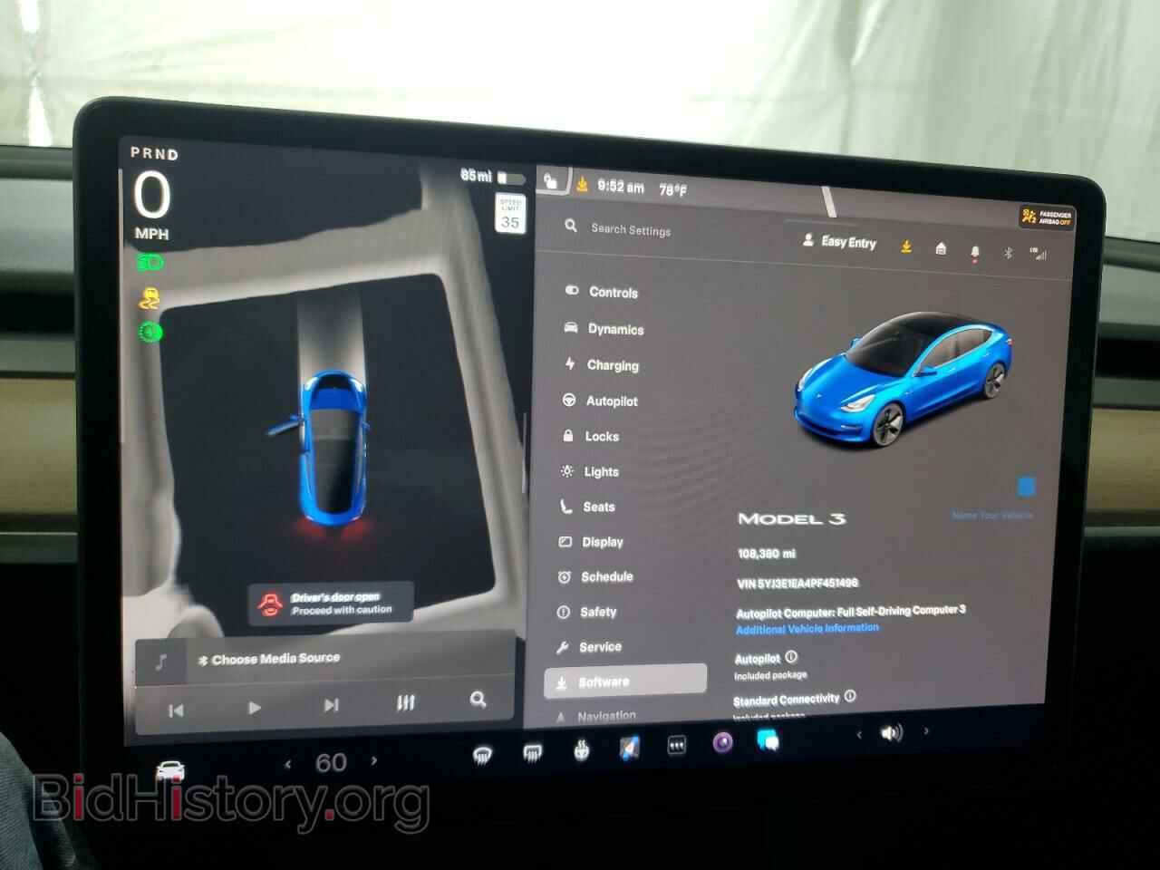 2023 TESLA MODEL 3 - VIN: 5YJ3E1EA4PF451496 - Фото 9