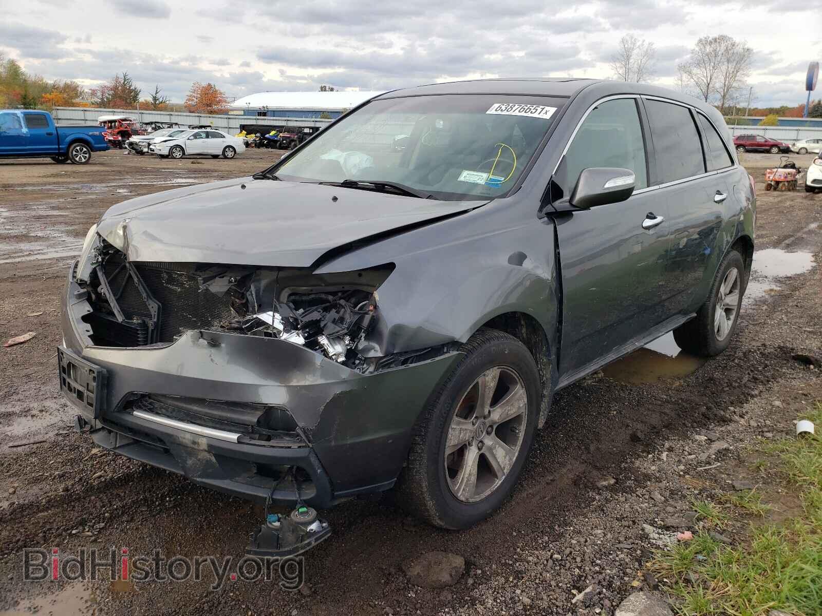 2011 ACURA MDX - VIN: 2HNYD2H40BH509007 - Фото 2