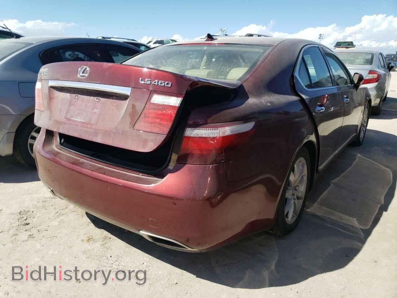 2007 LEXUS LS460 - VIN: JTHBL46F775000799 - Фото 4