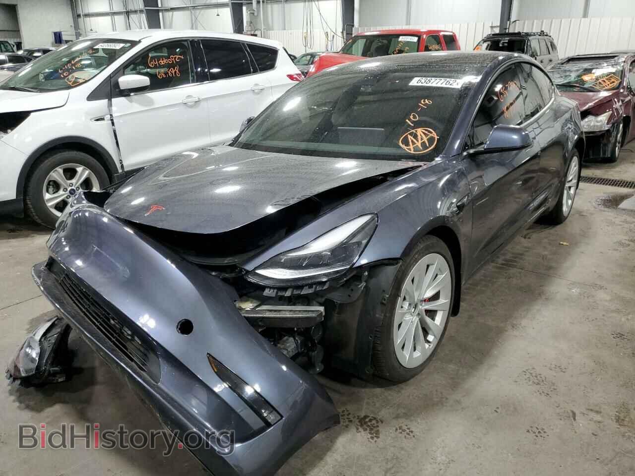 2022 TESLA MODEL 3 - VIN: 5YJ3E1EB7NF107618 - Photo 2