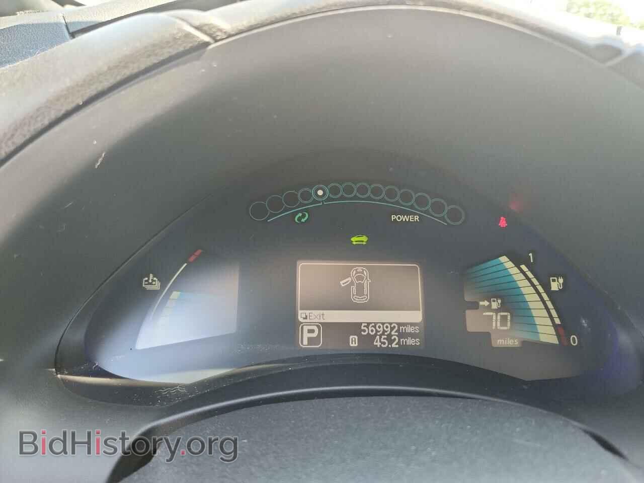 2013 NISSAN LEAF - VIN: 1N4AZ0CP1DC423876 - Фото 9