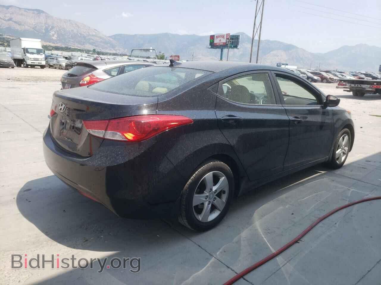 2012 HYUNDAI ELANTRA - VIN: 5NPDH4AE1CH111434 - Фото 3