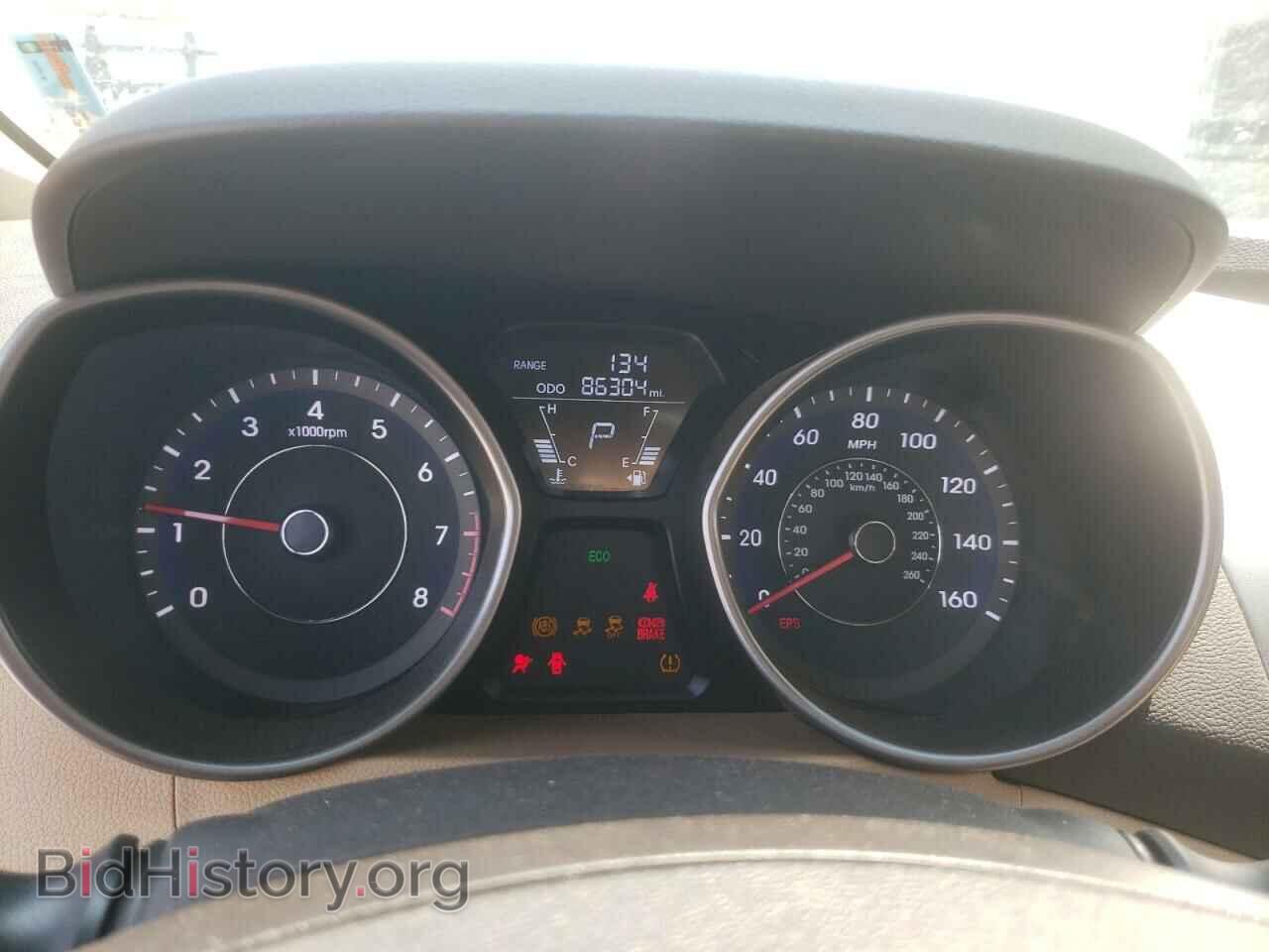 2012 HYUNDAI ELANTRA - VIN: 5NPDH4AE1CH111434 - Фото 9