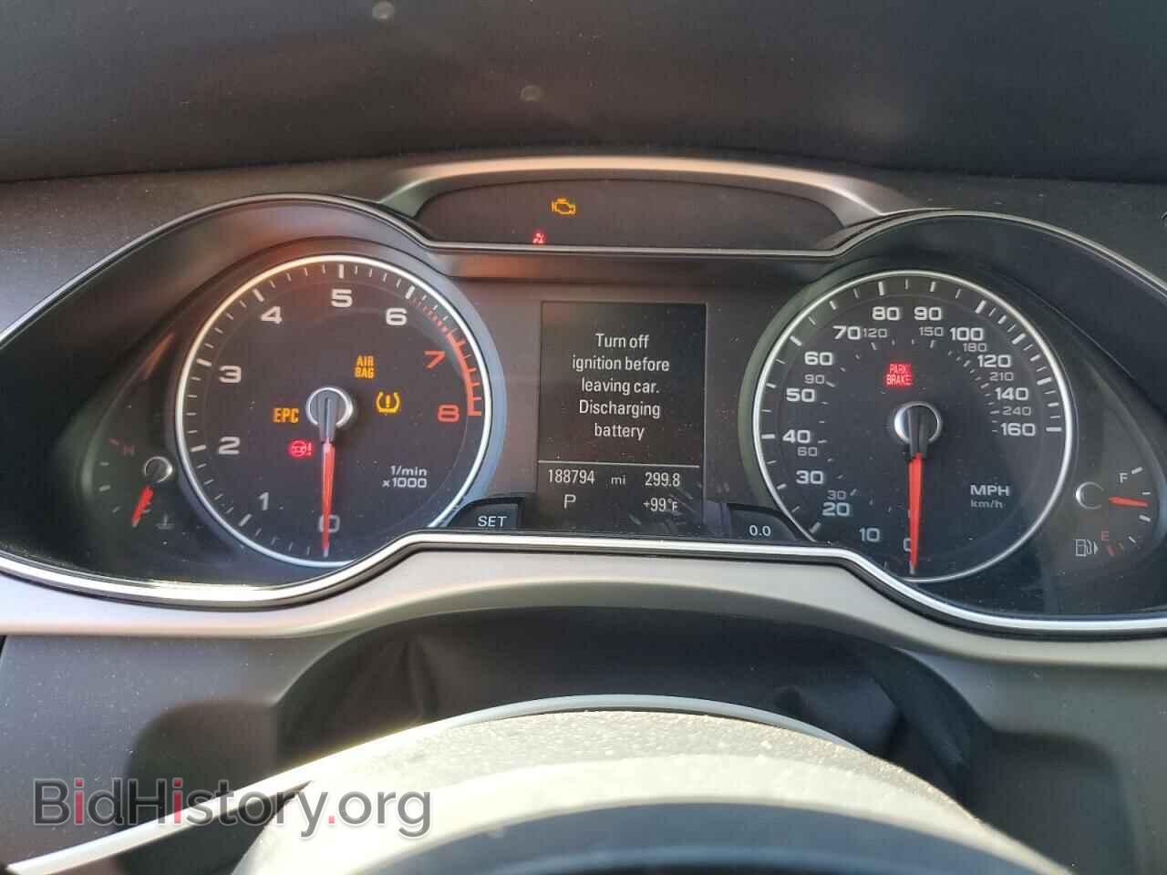 2013 AUDI A4 - VIN: WA1UFAFL6DA158537 - Фото 9