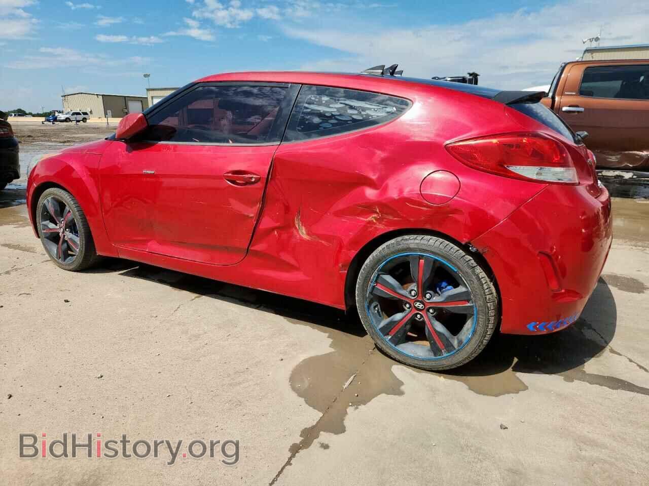 2012 HYUNDAI VELOSTER - VIN: KMHTC6AD1CU026558 - Фото 2