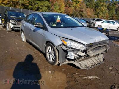 2016 Ford FOCUS Focus SE, silver — VIN 1FADP3F22GL331765, Copart