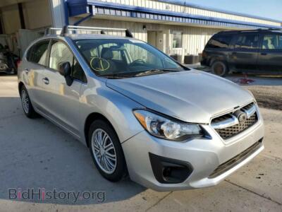 2012 Subaru IMPREZA, silver — VIN JF1GPAA69CH210319, Copart