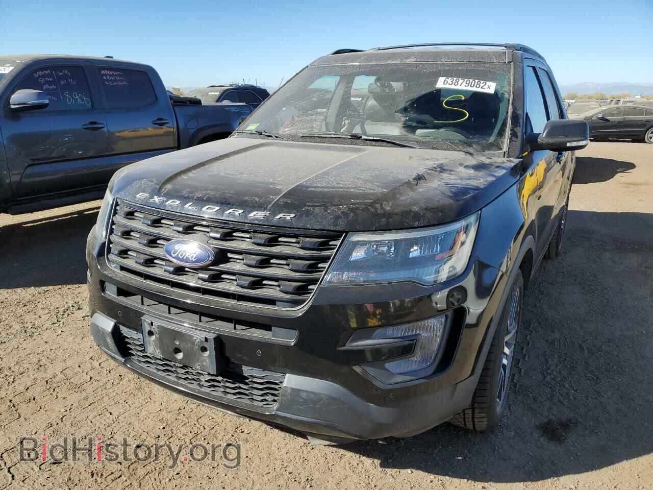2016 FORD EXPLORER - VIN: 1FM5K8GT7GGB83098 - Фото 2