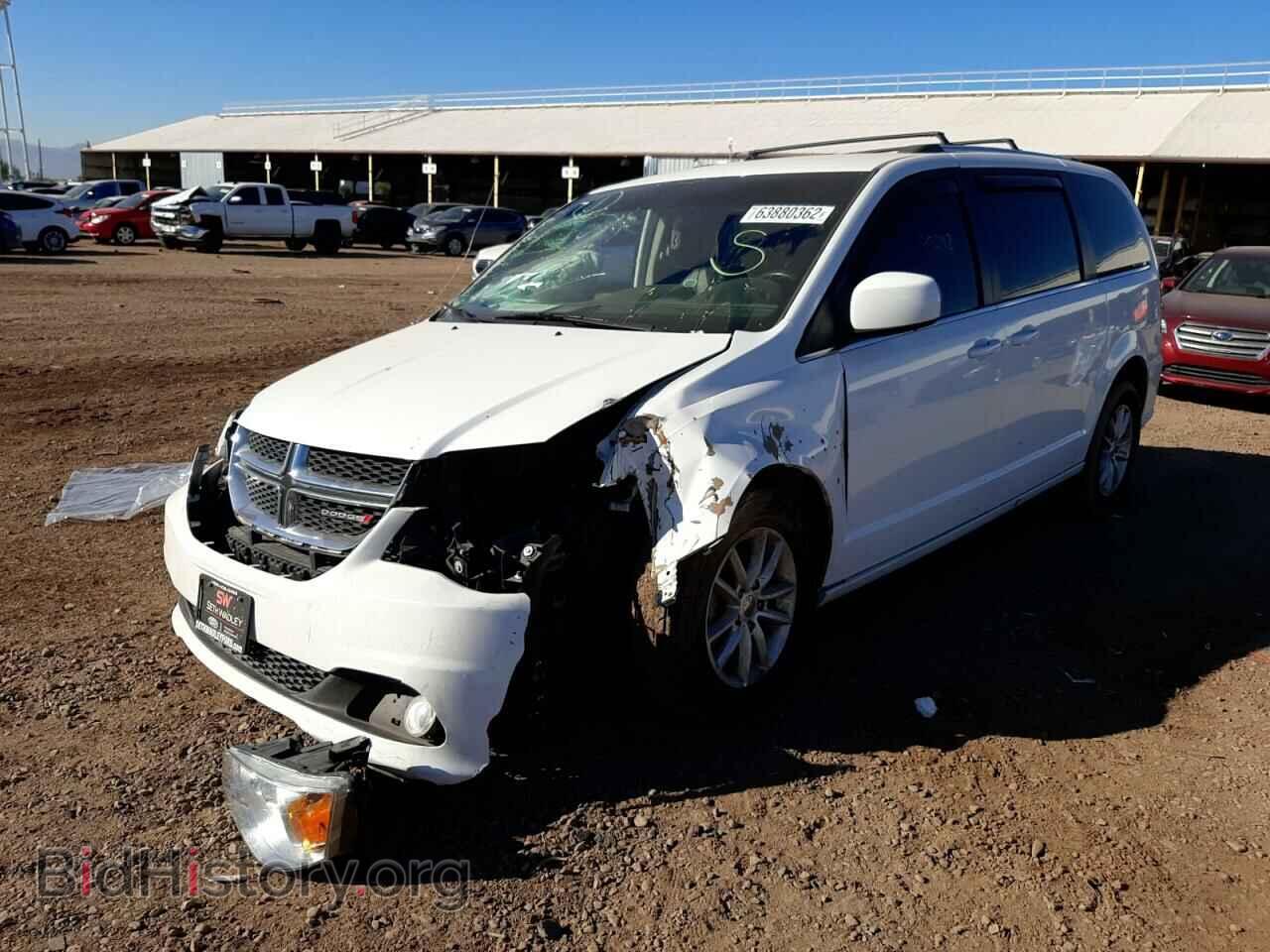 2018 DODGE CARAVAN - VIN: 2C4RDGCG8JR302124 - Фото 2