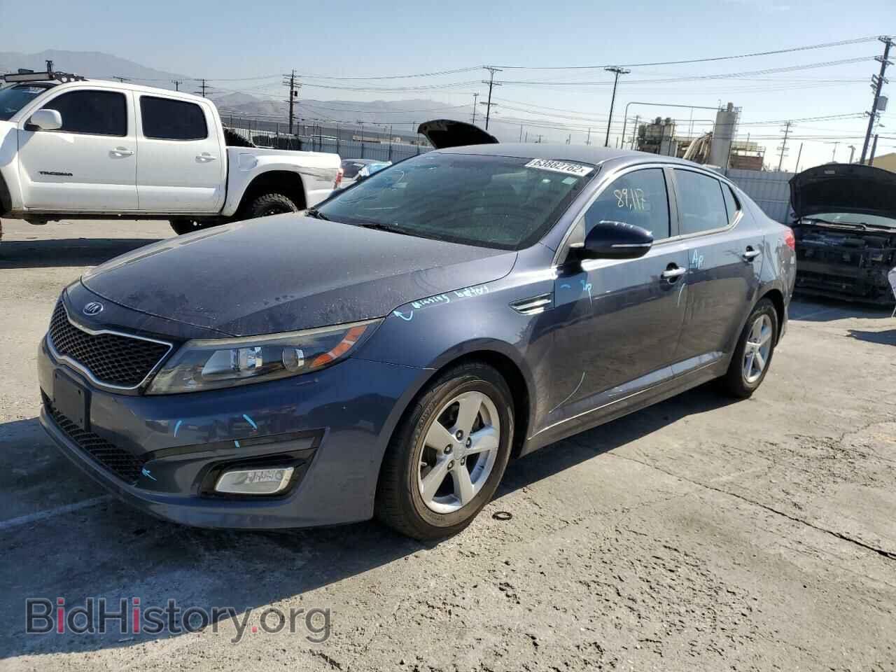 2015 KIA OPTIMA - VIN: 5XXGM4A76FG483233 - Фото 2