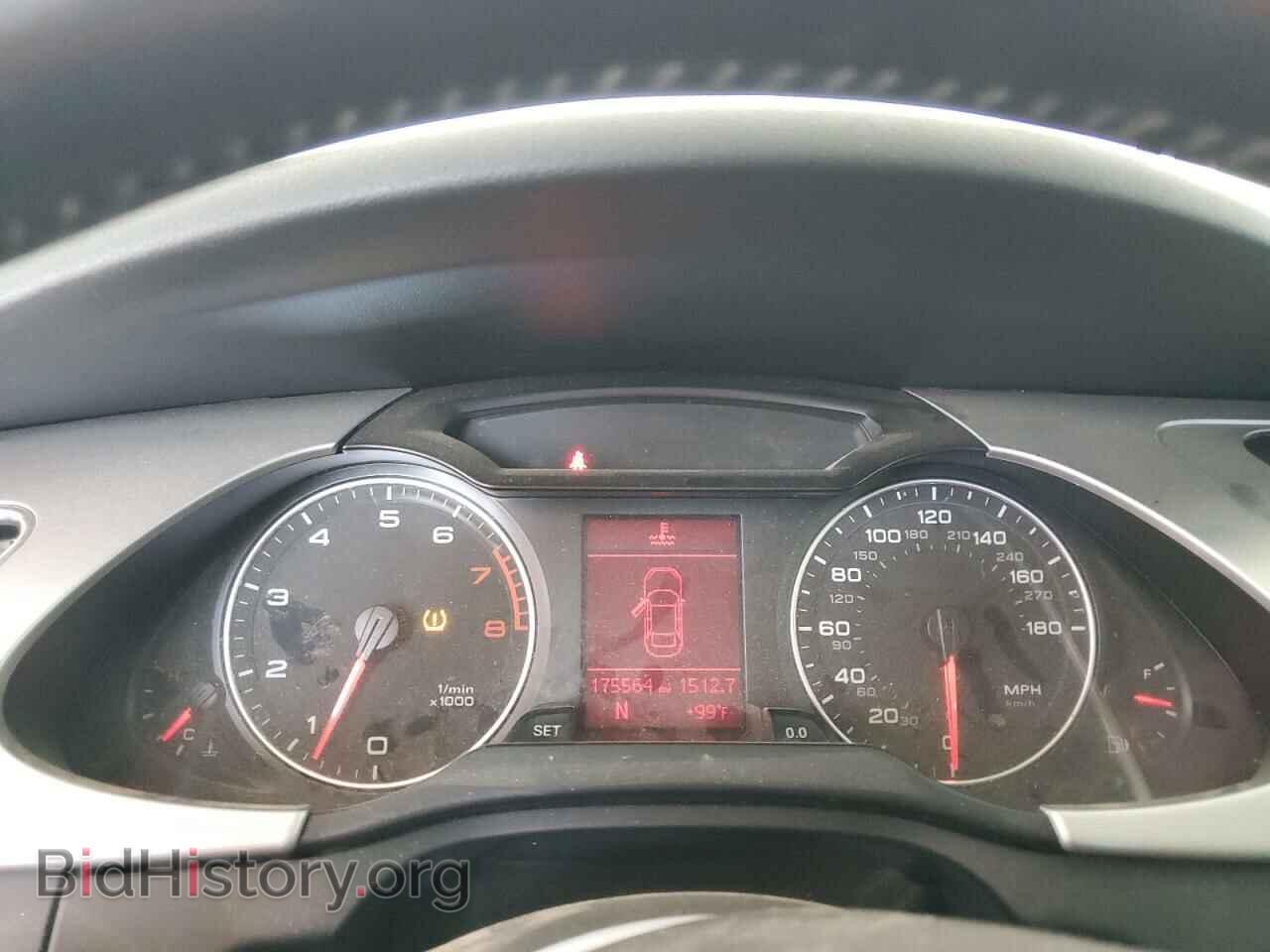 2012 AUDI A4 - VIN: WAUAFAFL1CN009160 - Фото 9