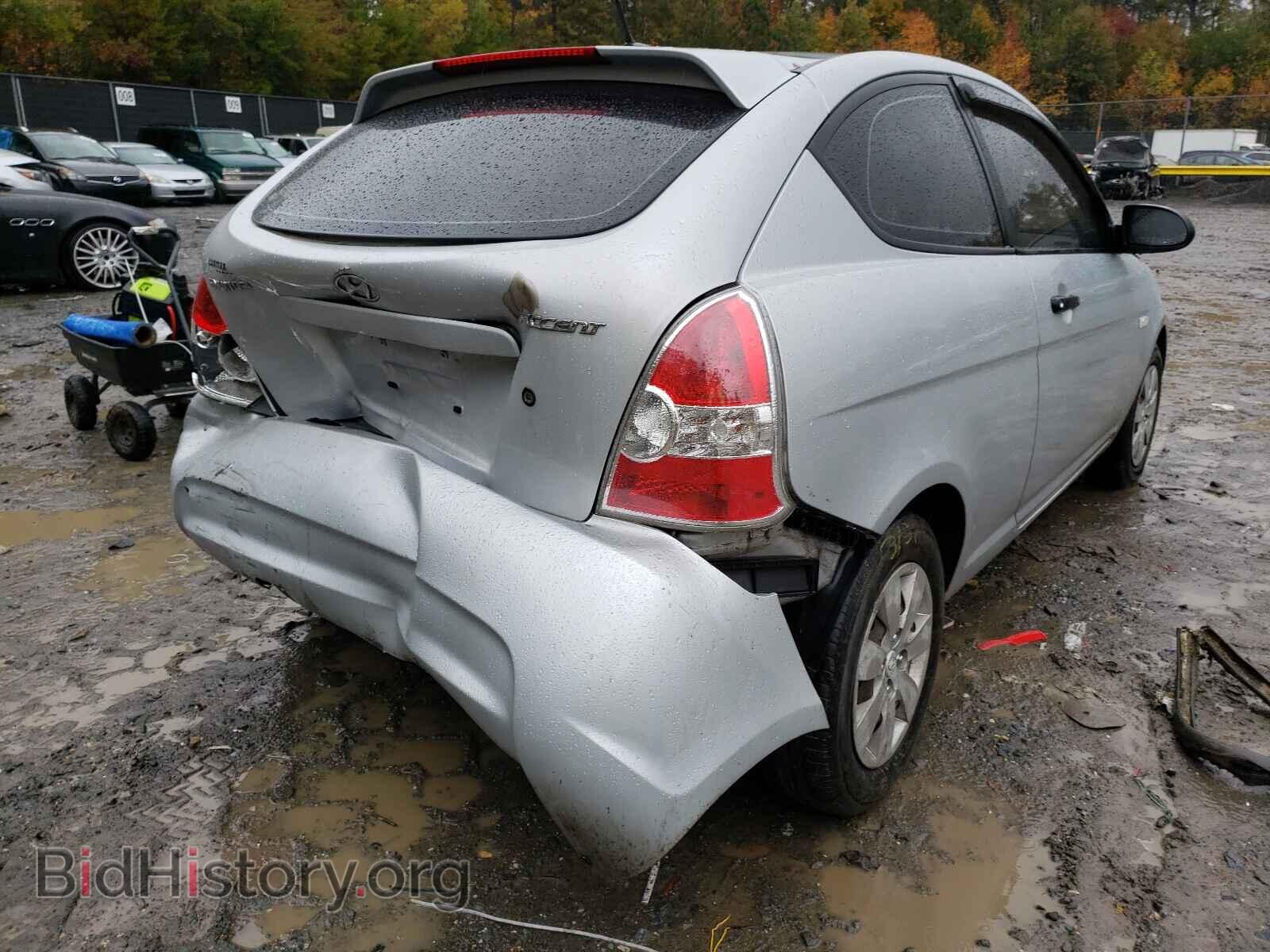 2009 HYUNDAI ACCENT - VIN: KMHCM36C79U110601 - Фото 4
