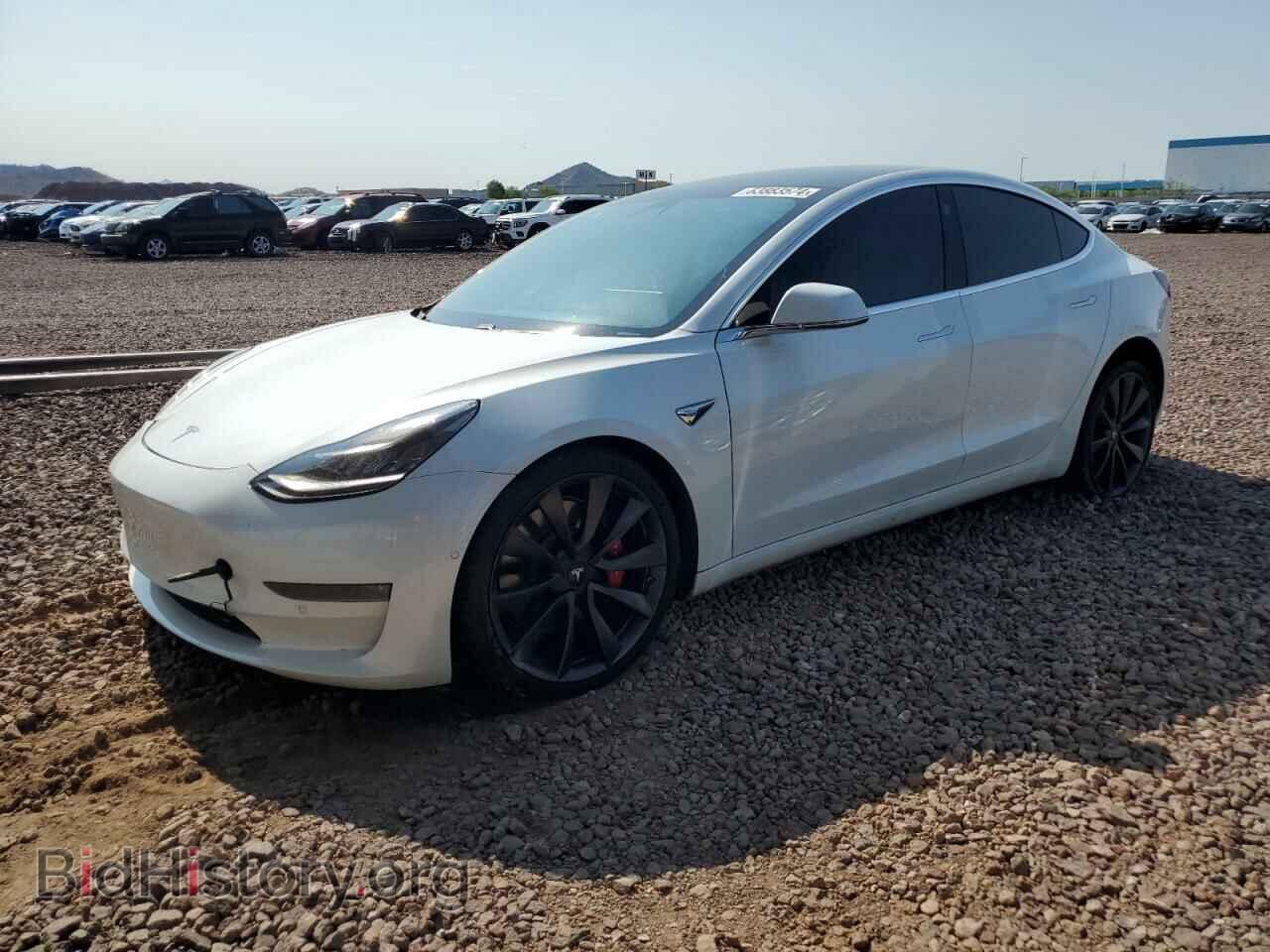 Фотография 5YJ3E1EC1LF715043 - TESLA MODEL 3 2020